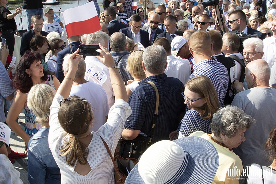 Premier Morawiecki w Elblgu, fot. 41