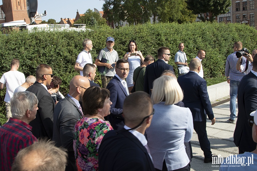 Premier Morawiecki w Elblgu, fot. 46
