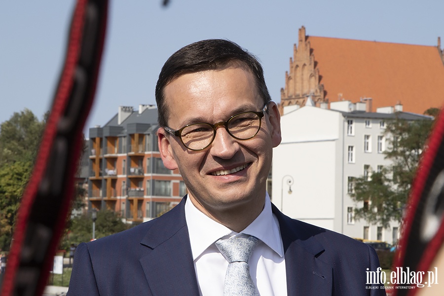 Premier Morawiecki w Elblgu, fot. 50