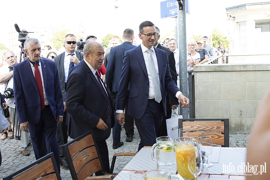 Premier Morawiecki w Elblgu, fot. 51