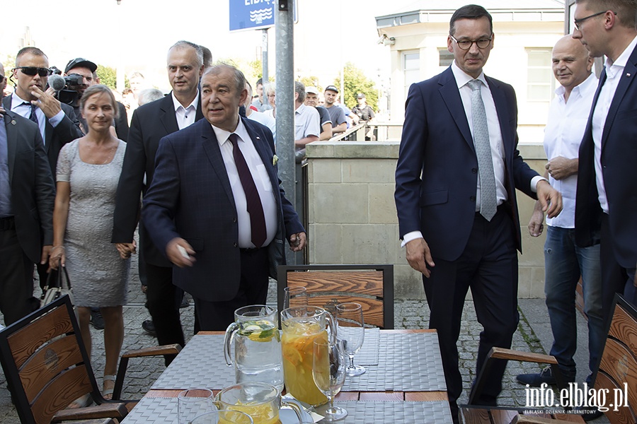 Premier Morawiecki w Elblągu, fot. 52