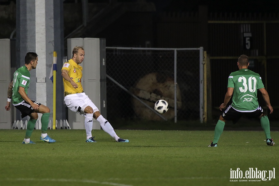 Olimpia Elbląg - GKS Bełchatów, fot. 9