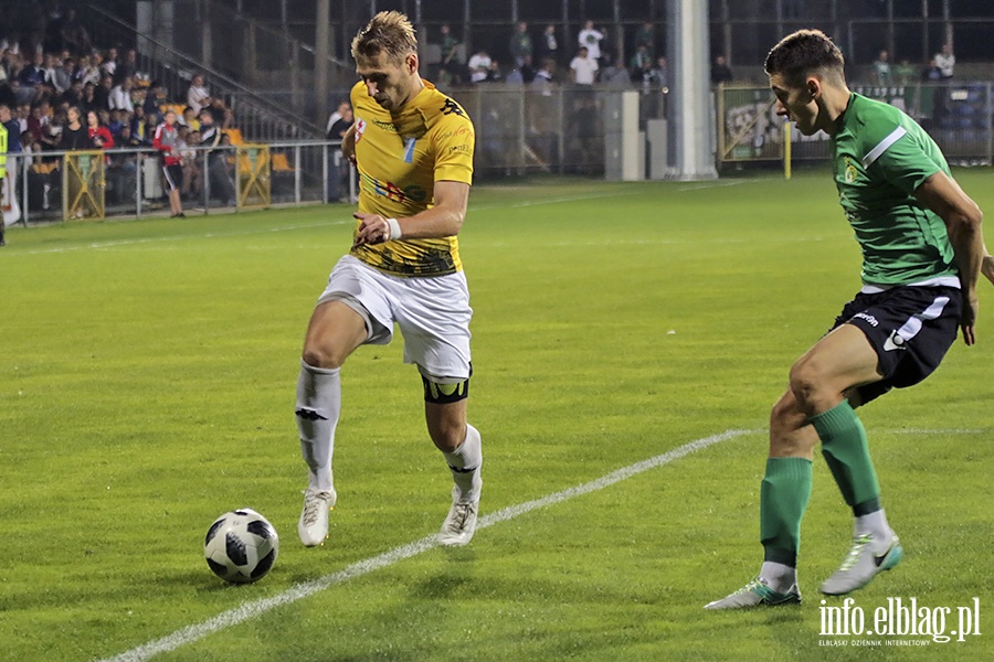 Olimpia Elbląg - GKS Bełchatów, fot. 20