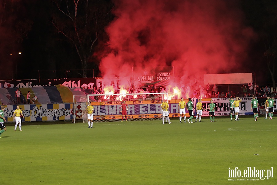 Olimpia Elblg - GKS Bechatw, fot. 81