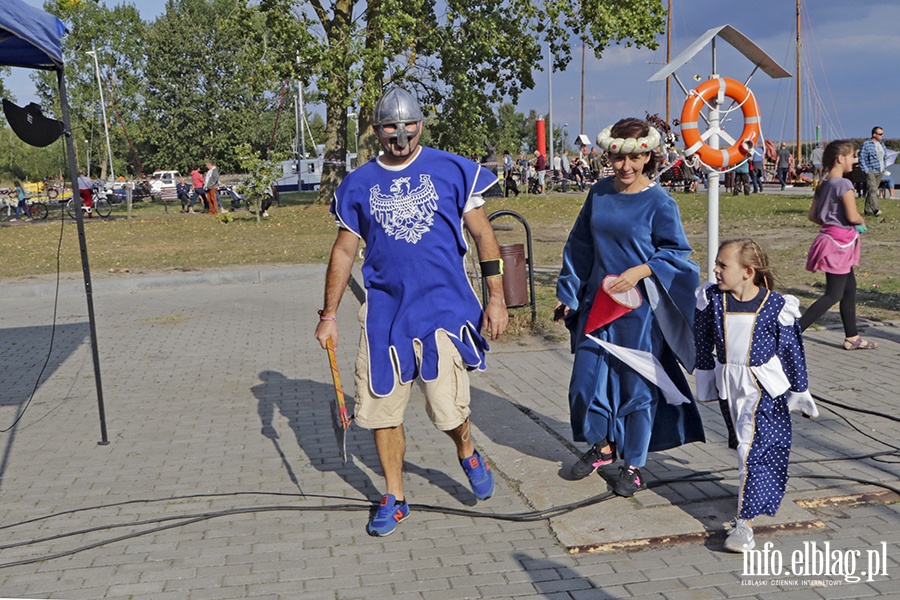 Inscenizacja jedynej bitwy morskiej na Zalewie Wilanym, fot. 28