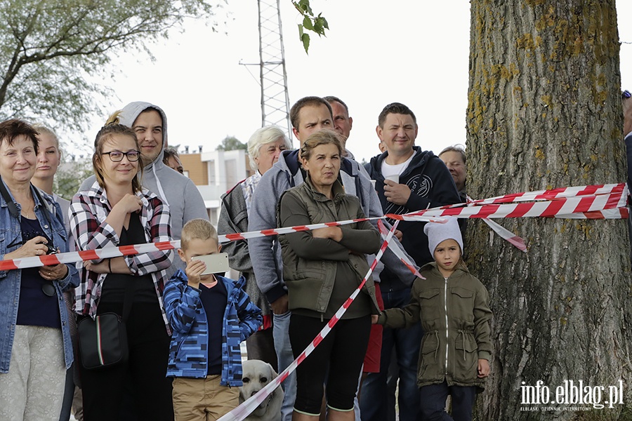 Inscenizacja jedynej bitwy morskiej na Zalewie Wilanym, fot. 119