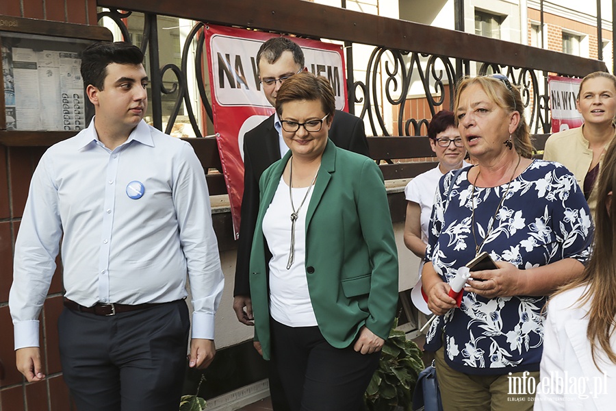 Elblag odwiedzili liderzy Koalicji Obywatelskiej, fot. 2