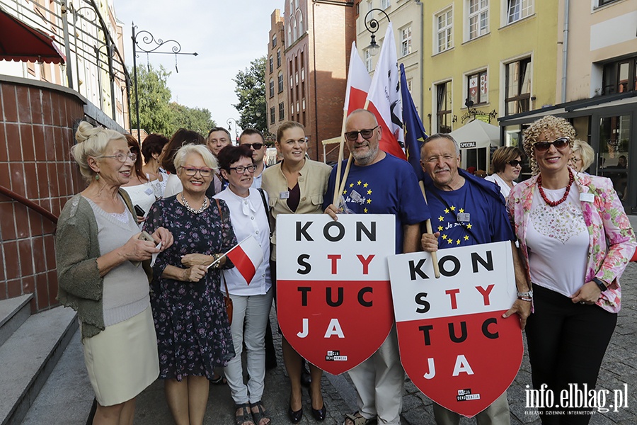 Elblag odwiedzili liderzy Koalicji Obywatelskiej, fot. 6