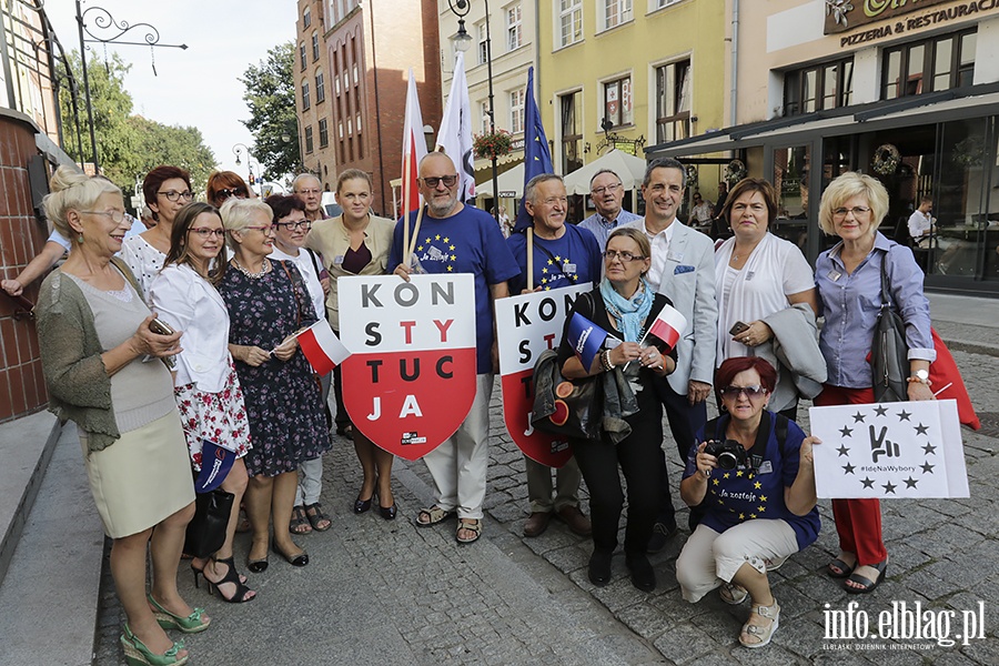 Elblag odwiedzili liderzy Koalicji Obywatelskiej, fot. 8