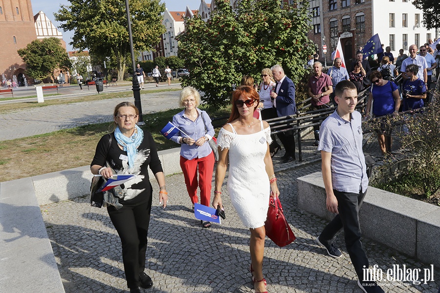 Elblag odwiedzili liderzy Koalicji Obywatelskiej, fot. 41