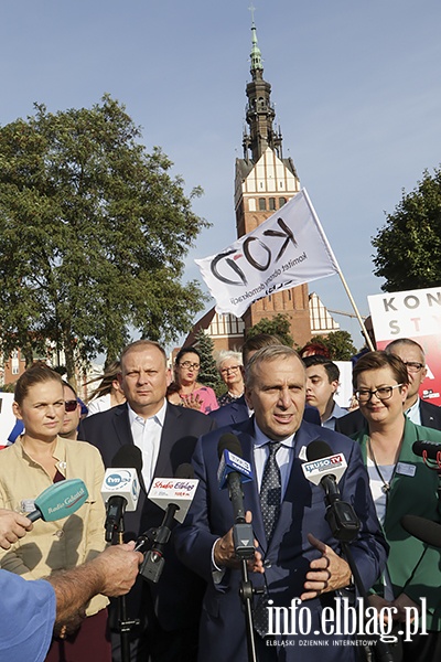 Elblag odwiedzili liderzy Koalicji Obywatelskiej, fot. 59