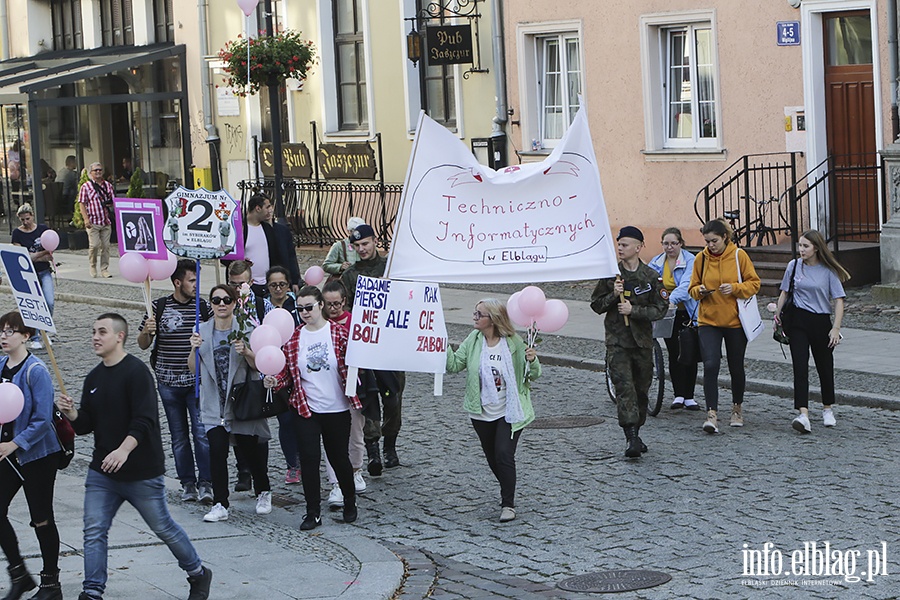 Marsz zdrowia zaróżowił Elbląg., fot. 55