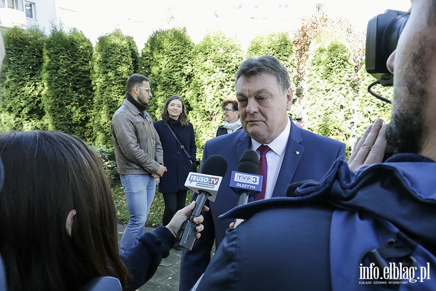 W lokalu przy Bałuckiego głosował Witold Wróblewski, fot. 22