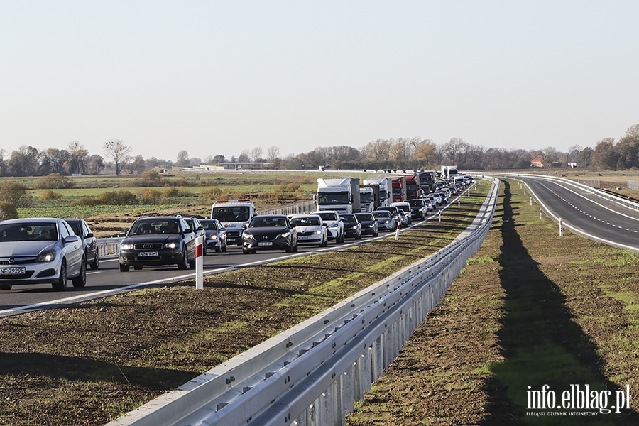 Od dziś ekspresówka łączy Elbląg z Gdańskiem, fot. 45