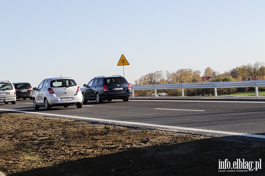 Od dziś ekspresówka łączy Elbląg z Gdańskiem, fot. 48