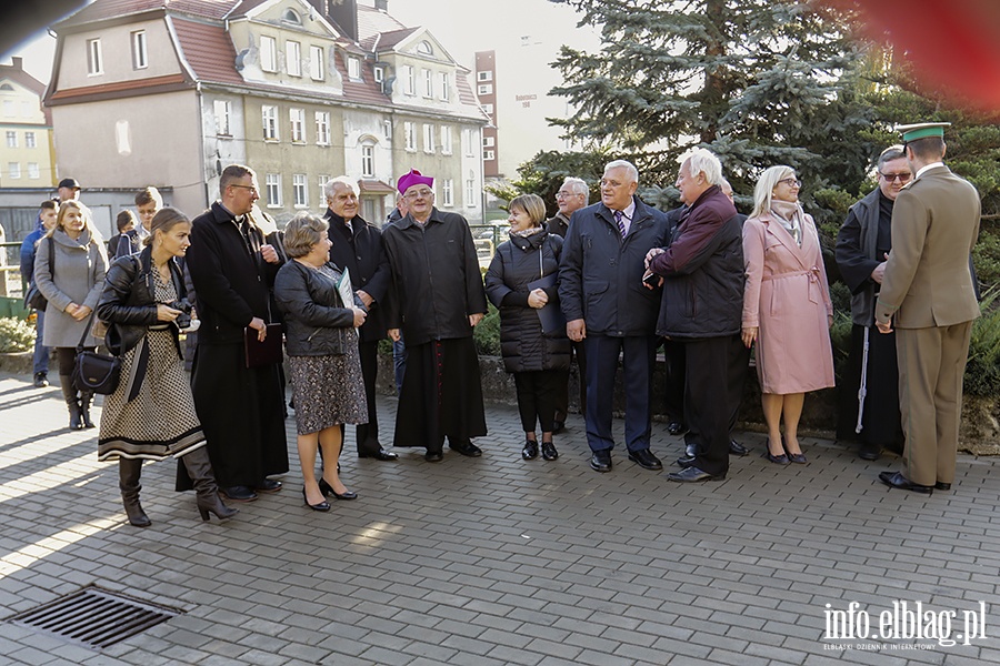 Odsonicie pamitkowej tablicy ZSZ Nr 1, fot. 2