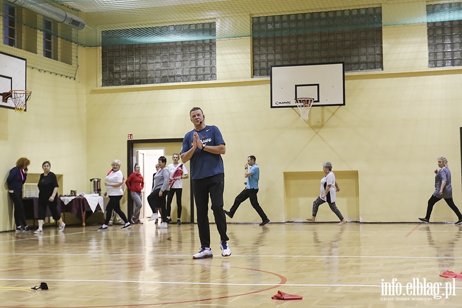 Seniorzy trenowali z mistrzem olimpijskim Jackiem Wszoom., fot. 12