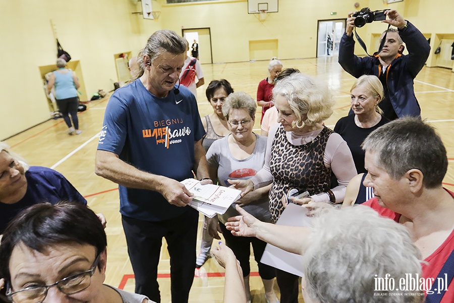 Seniorzy trenowali z mistrzem olimpijskim Jackiem Wszoom., fot. 74