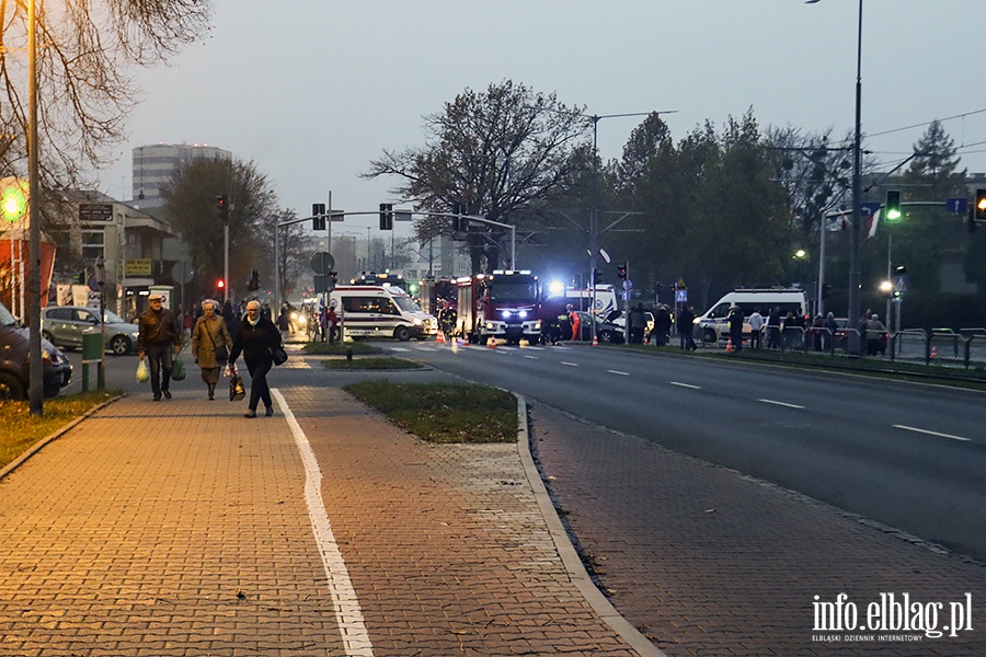 Wypadek na skrzyowaniu Pk.Dabka Pionierska, fot. 1