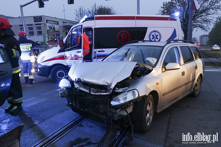 Wypadek na skrzyżowaniu Płk.Dabka Pionierska, fot. 4