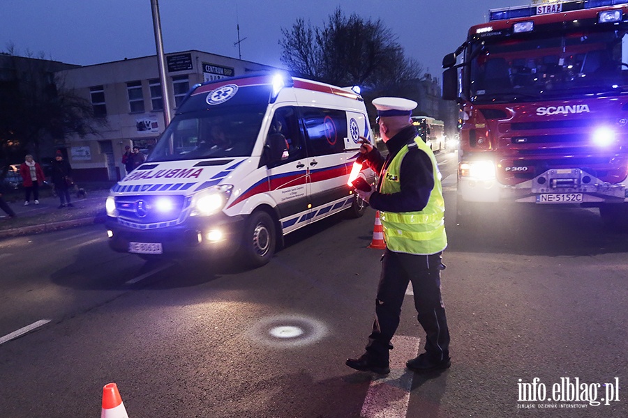 Wypadek na skrzyżowaniu Płk.Dabka Pionierska, fot. 14