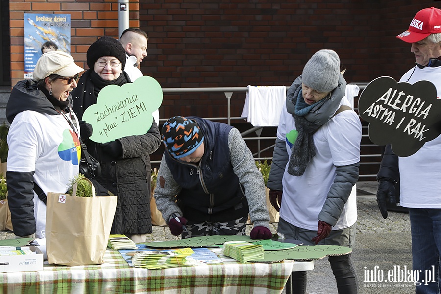 Elblanie dla klimatu,happening KOD., fot. 7