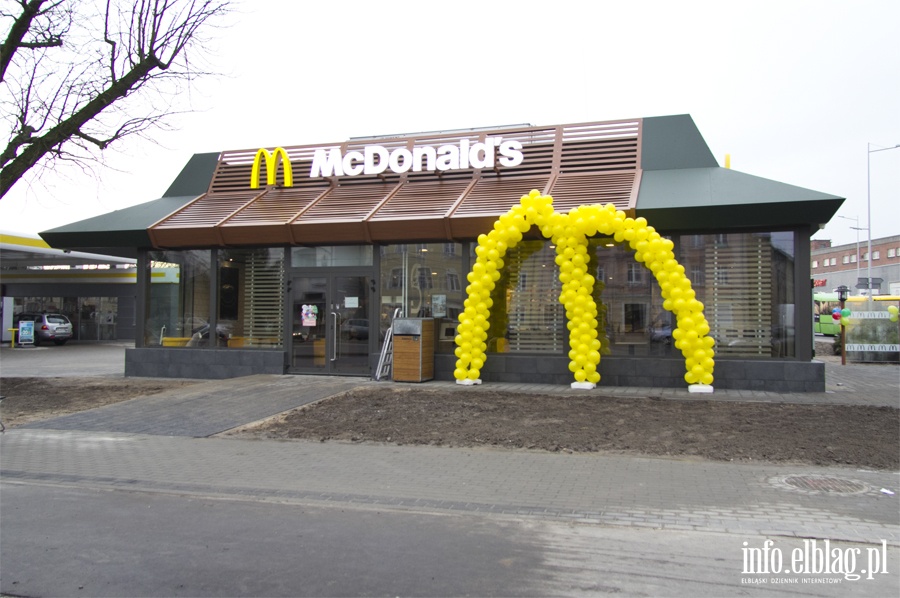 Otwarcie McDonald's w Elblgu, fot. 28