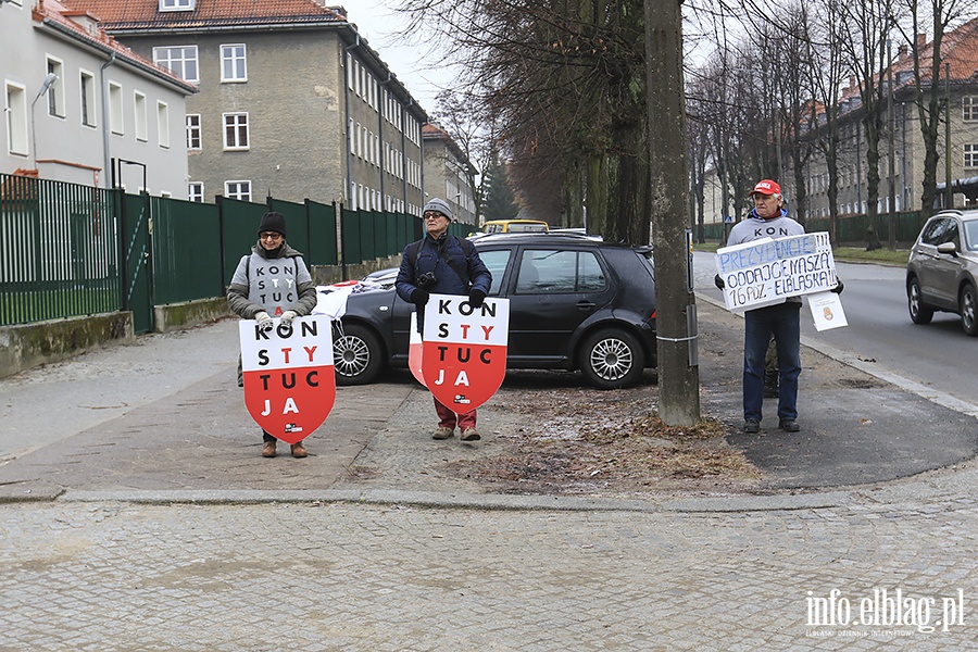 Prezydent Duda w Elblgu, fot. 1