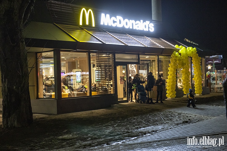 Otwarcie McDonald's w Elblgu, fot. 29