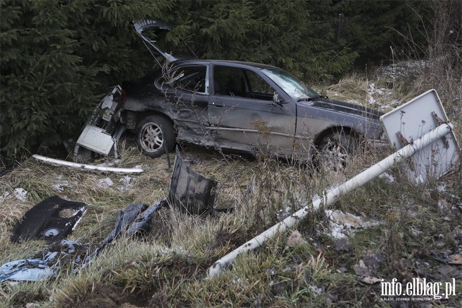 Wypadek na DK 7 w Kazimierzowie na skrzyżowaniu Helenowo - Marzęcino, fot. 4