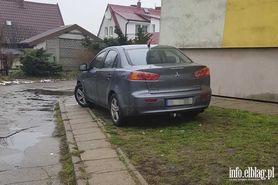 Mistrzowie parkowania w Elblgu cz 3, fot. 10
