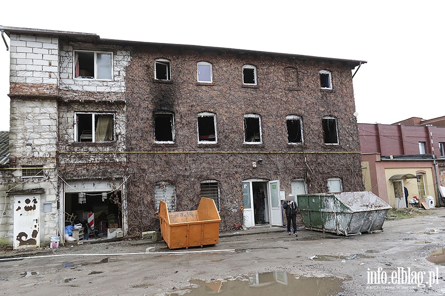 Gruzini po poarze budynku przy Boego Ciaa, fot. 7