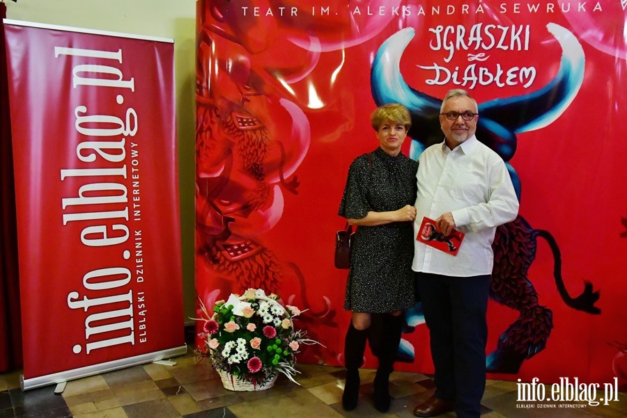 Premiera sztuki "Igraszki z diabem", fot. 7