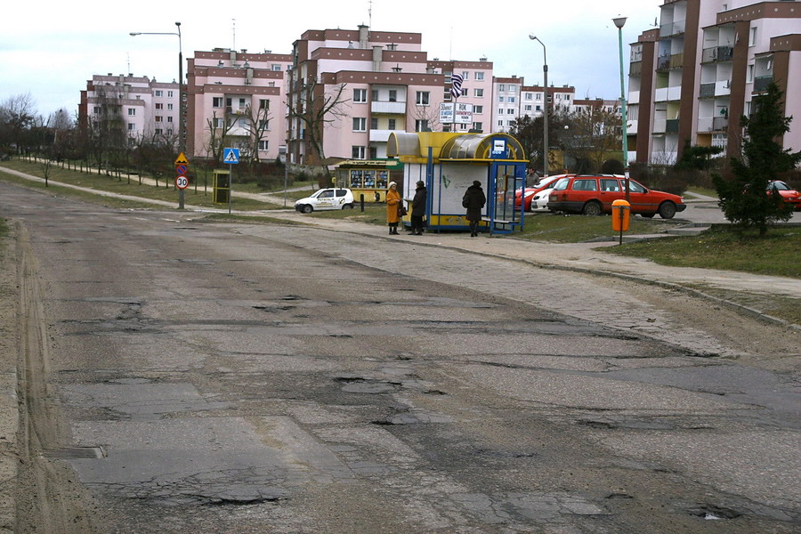 Stan nawierzchni ulicy Niepodlegoci po zimie, fot. 8