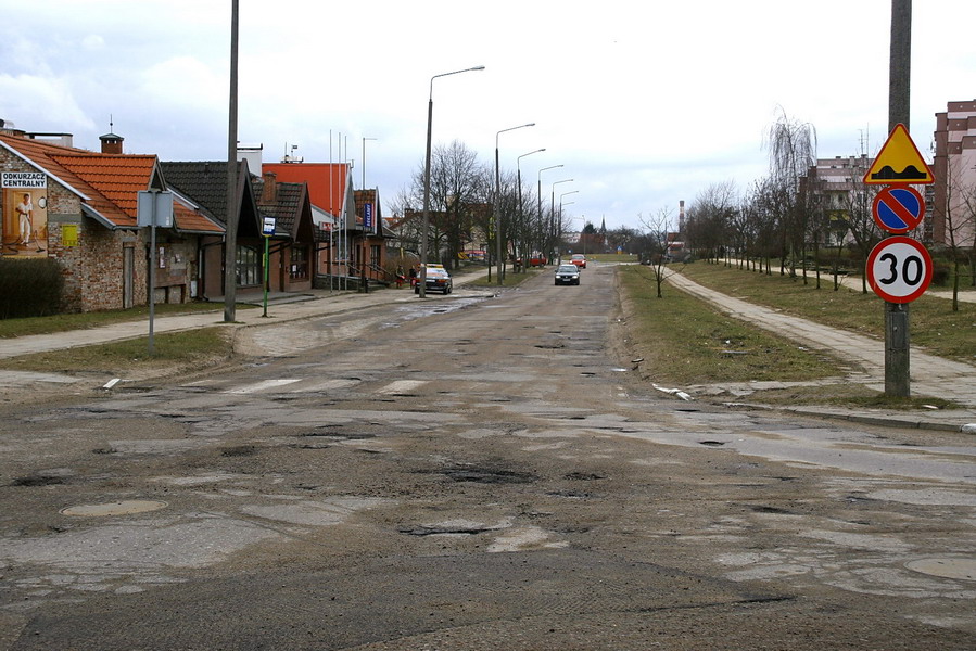 Stan nawierzchni ulicy Niepodlegoci po zimie, fot. 9