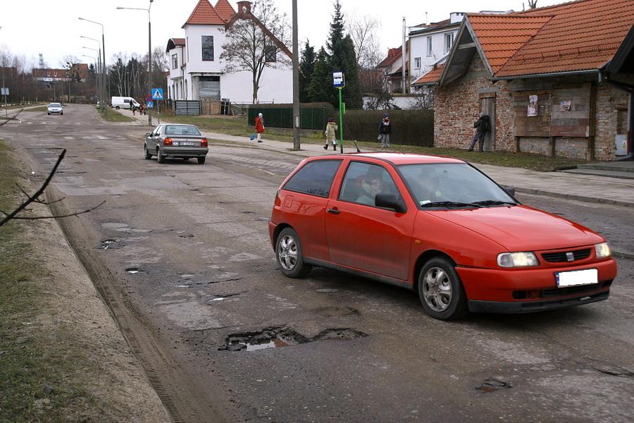 Stan nawierzchni ulicy Niepodlegoci po zimie, fot. 14