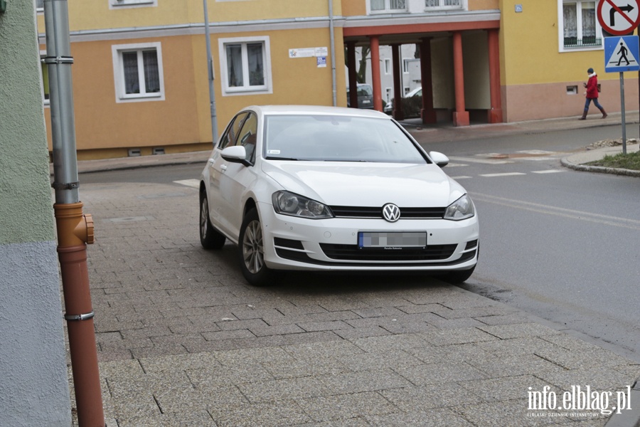 Mistrzowie parkowania w Elblgu cz 6, fot. 8