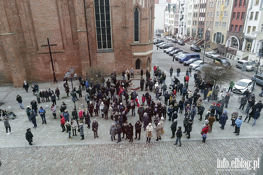 Pożegnanie Pawła Adamowicza przez elblążan., fot. 17