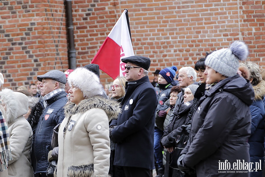 Poegnanie Pawa Adamowicza przez elblan., fot. 24