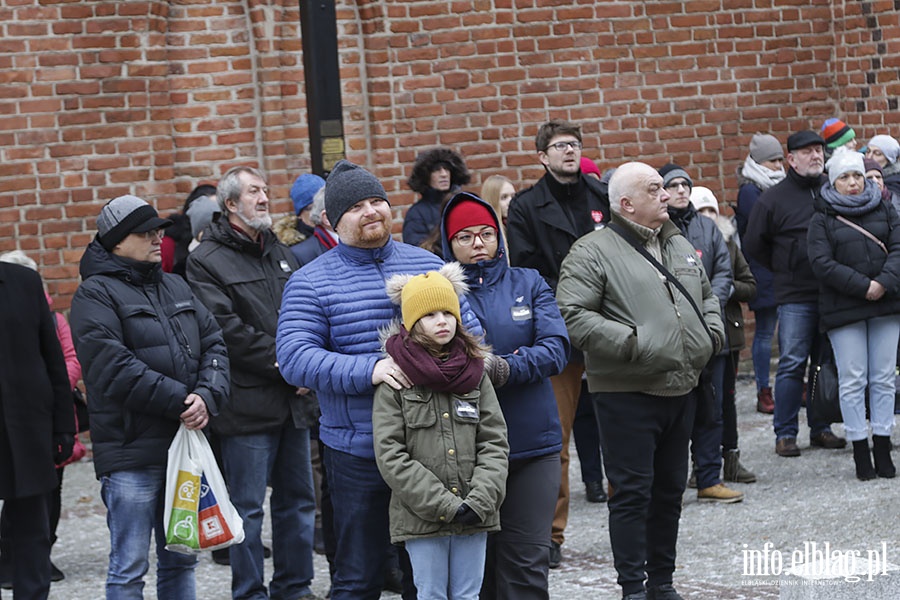 Pożegnanie Pawła Adamowicza przez elblążan., fot. 31