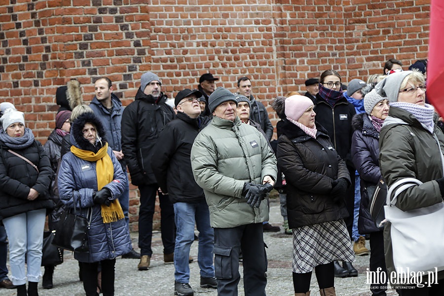 Pożegnanie Pawła Adamowicza przez elblążan., fot. 32