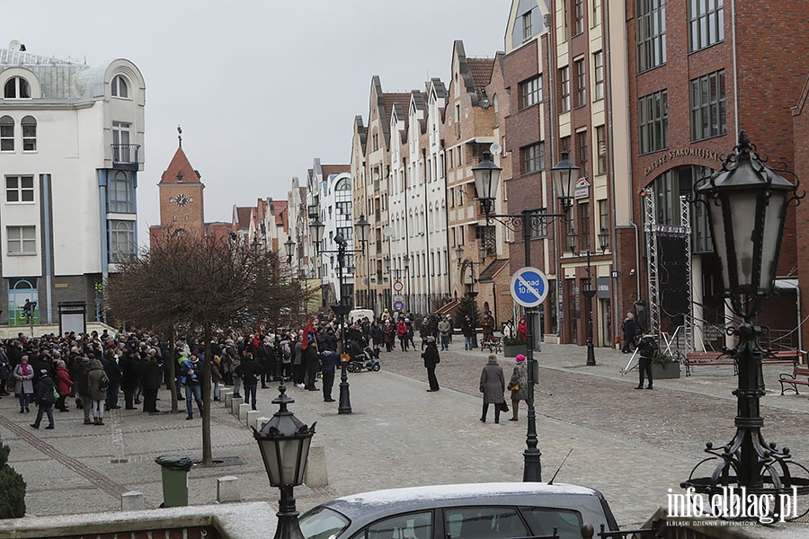 Pożegnanie Pawła Adamowicza przez elblążan., fot. 37