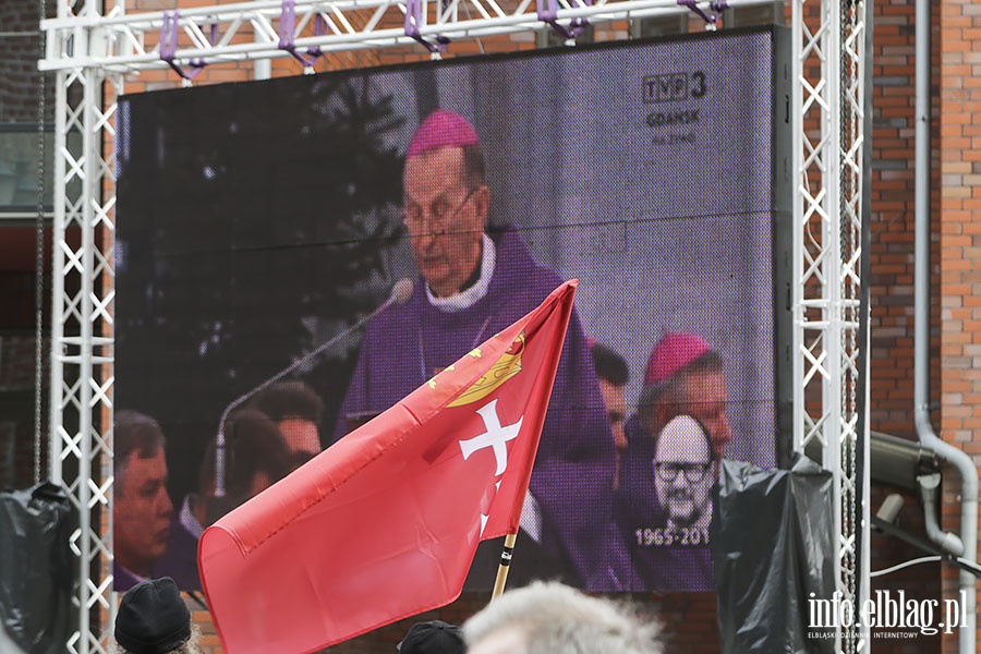 Pożegnanie Pawła Adamowicza przez elblążan., fot. 42