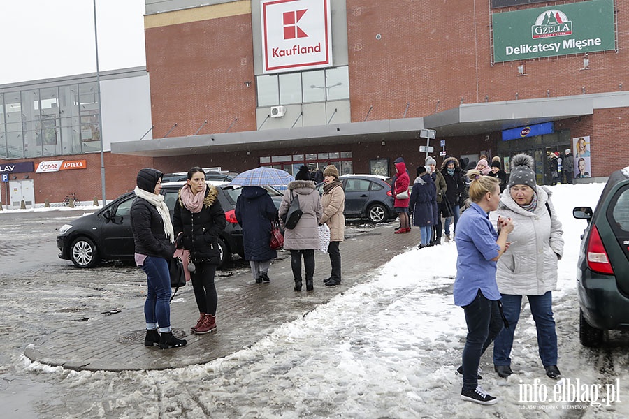 Kaufland alarm bombowy, fot. 2