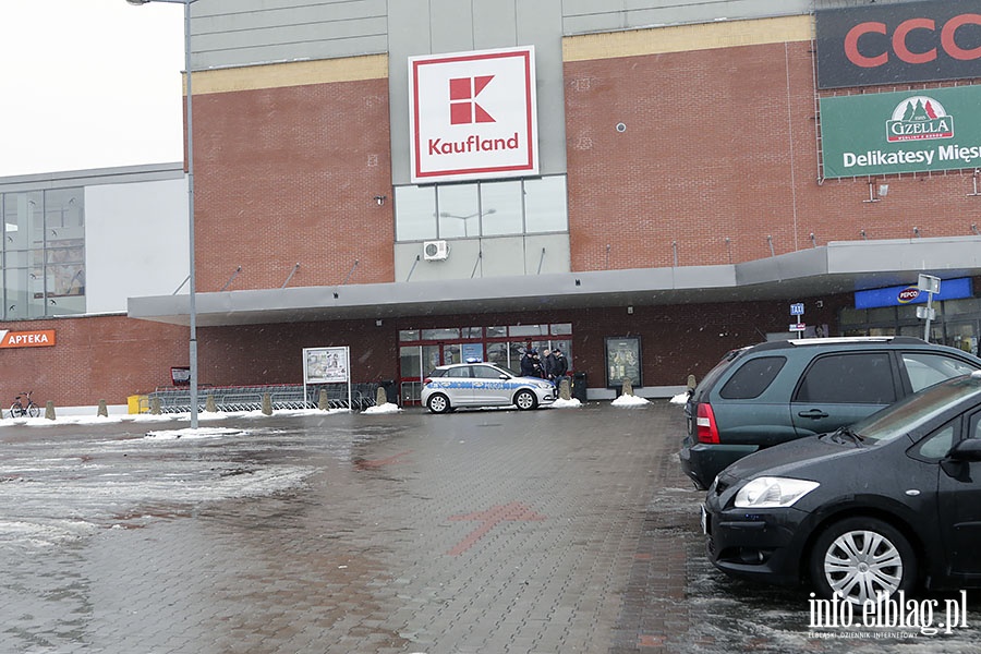 Kaufland alarm bombowy, fot. 4