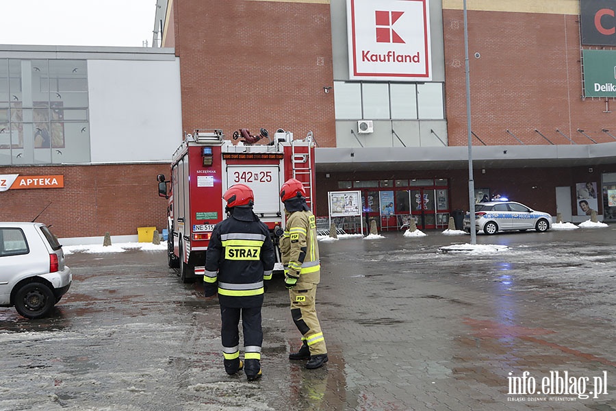 Kaufland alarm bombowy, fot. 5