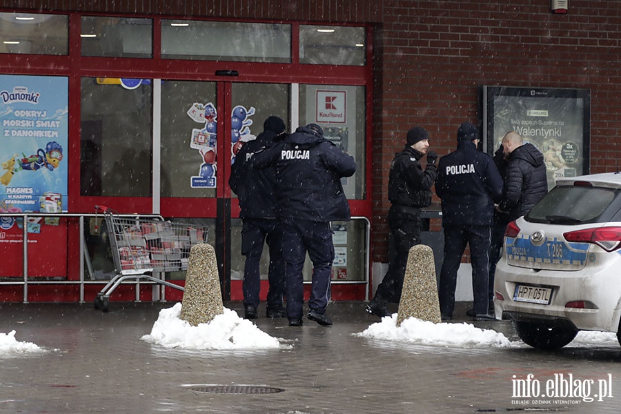 Kaufland alarm bombowy, fot. 7