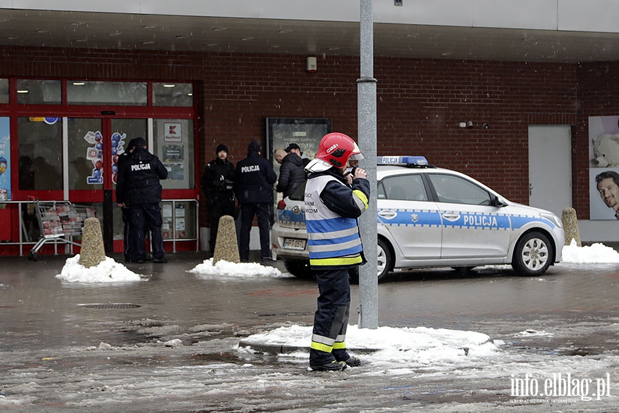 Kaufland alarm bombowy, fot. 8