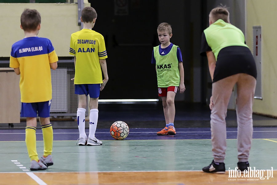Ferie,piłka halowa z Olimpią Elbląg, fot. 13