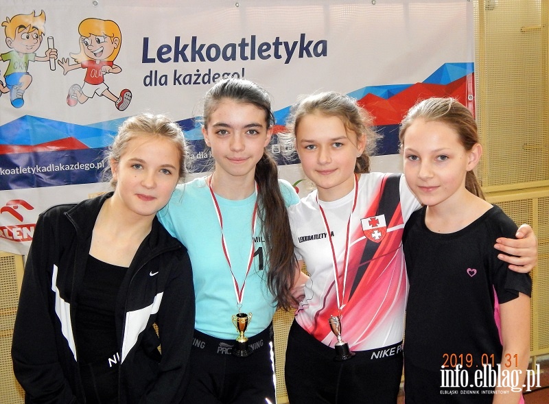 III Halowy Elbląski Czwartek Lekkoatletyczny, fot. 8